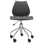 Maui Office Chair - Chrome / Anthracite Charcoal