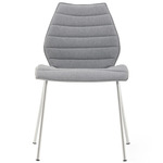 Maui Soft Noma Chair Set of 2 - Chrome / Grey Noma