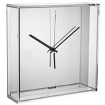 Tic&Tac Clock - Crystal / Chrome