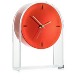 Air Du Temps Clock - Crystal / Red