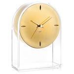 Air Du Temps Clock - Crystal / Gold