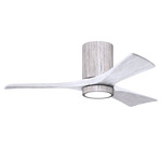 Irene Hugger Ceiling Fan - Barn Wood / Matte White