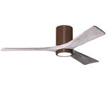 Irene Hugger Ceiling Fan - Walnut / Barn Wood Tone