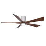 Irene Hugger Ceiling Fan - Barn Wood / Walnut Tone