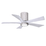 Irene Hugger Ceiling Fan - Barn Wood / Matte White