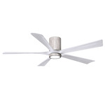 Irene Hugger Ceiling Fan - Barn Wood / Matte White