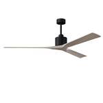 Nan Ceiling Fan - Matte Black / Gray Ash Tone