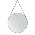 Aurora Lighted Wall Mirror - Chrome / Mirror