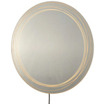 Mojave Lighted Wall Mirror - Chrome / Mirror