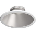 Commercial J-Box Round Downlight Reflector Trim - Alpine White