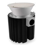 CES Commercial Wattage-Select Downlight with Remote Driver - Black