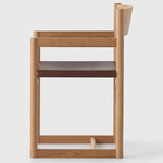 Passenger Dining Chair - Natural Oak / Mustang Leather