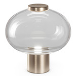 Riflesso 1 Table Lamp - Matte Gold / Crystal