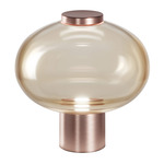 Riflesso 1 Table Lamp - Matte Copper / Amber