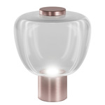 Riflesso 3 Table Lamp - Matte Copper / Crystal