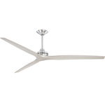 Spitfire DC Ceiling Fan - Brushed Nickel / Brushed Nickel