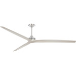 Spitfire DC Ceiling Fan - Brushed Nickel / Brushed Nickel