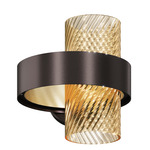 Armonia Wall Sconce - Brass / Amber