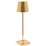 Poldina Pro Rechargeable Table Lamp - Glossy Gold