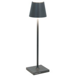 Poldina Pro Micro Rechargeable Table Lamp - Dark Gray