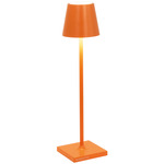 Poldina Pro Micro Rechargeable Table Lamp - Orange