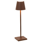 Poldina Pro Micro Rechargeable Table Lamp - Rust