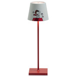 Poldina x Peanuts Rechargeable Table Lamp - Red / Aviator