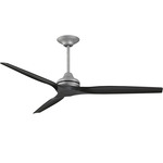 Spitfire DC Ceiling Fan - Galvanized / Black