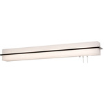 Apex Overbed Wall Sconce - Espresso / White Linen