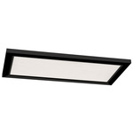 Lugano Color Select Ceiling Flush Mount - Black / White