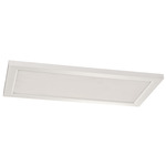 Lugano Color Select Ceiling Flush Mount - White / White