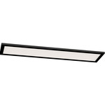 Lugano Color Select Ceiling Flush Mount - Black / White