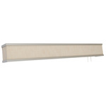 Randolph Overbed Wall Sconce - Satin Nickel / Jute