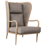 Stassi Wing Chair - Smoke / Carbon
