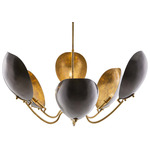 Savo Chandelier - Antique Brass