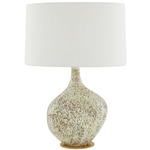 Stillwater Table Lamp - Moss / Off White