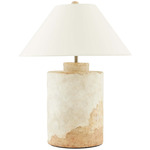 Samala Table Lamp - Tuscan Wash / Ivory