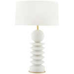 Roxbury Table Lamp - Ivory / Ivory