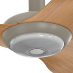 Haiku Downlight Kit - Satin Nickel / Diffused Clear Smoky