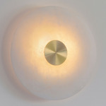 Bide Wall Sconce - Brass / Alabaster