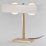Kernel Table Lamp - Brass / White