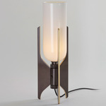 Pennon Table Lamp - Bronze / Opal