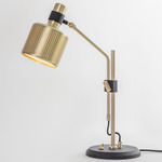 Riddle Table Lamp - Brass