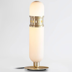Occulo Table Lamp - Brass / Opal