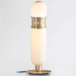 Occulo Table Lamp - Brass / Opal