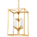 Bergamo Pendant - Vintage Gold Leaf