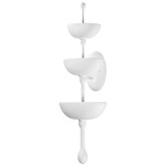 Aura Wall Sconce - Gesso White