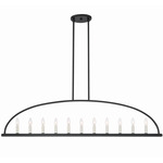 Abbott Linear Chandelier - Black