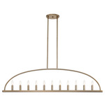 Abbott Linear Chandelier - Vibrant Gold