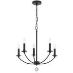 Mila Chandelier - Black